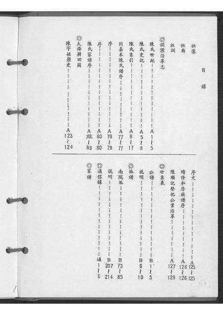 福建陈氏族谱-南院派陈氏大族谱.pdf电子版预览图1