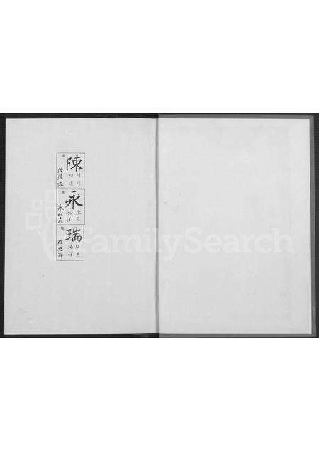 福建陈氏族谱-陈氏大族谱 (错误校正本).pdf电子版预览图1