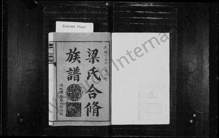 福建梁氏族谱-梁氏合修族谱 _ [12卷].pdf电子版预览图1