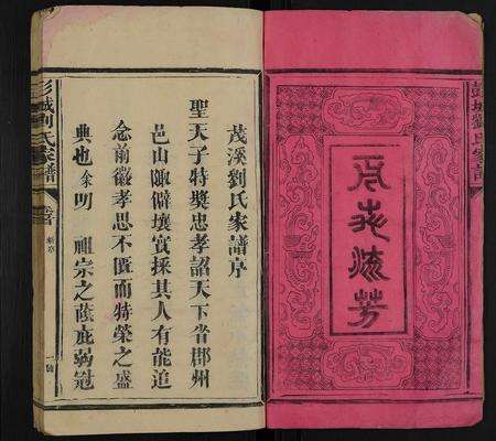 福建刘氏族谱-彭城刘氏家谱 [4卷,含卷首].pdf电子版预览图1