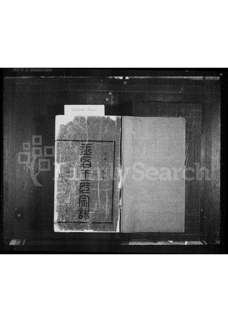 福建王氏族谱-太原郡玉石王氏宗谱 [8卷, 首1卷].pdf电子版预览图1