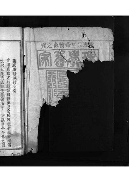 福建张氏族谱-巖上张氏族谱 [不分卷].pdf电子版预览图1