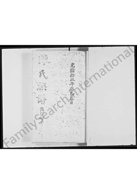 广东陈氏族谱-逸志堂陈氏族谱.pdf电子版预览图1