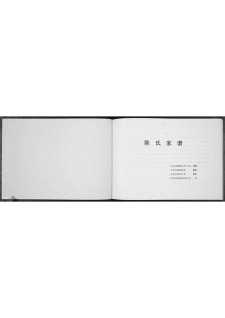 河南陈氏族谱-陈氏家谱[不分卷].pdf电子版预览图1