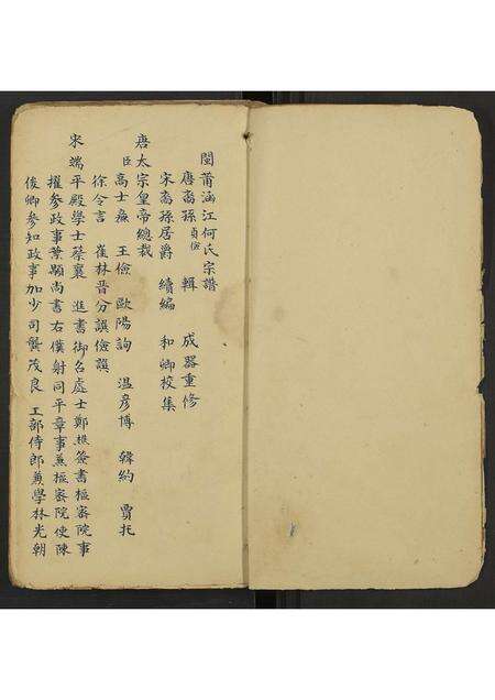 广东、福建何氏族谱-闽莆涵江何氏宗谱.pdf电子版预览图1