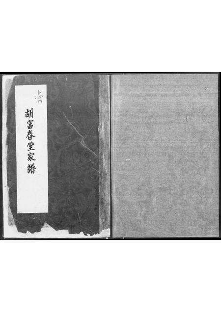 广东胡氏族谱-胡富春堂家谱.pdf电子版预览图1