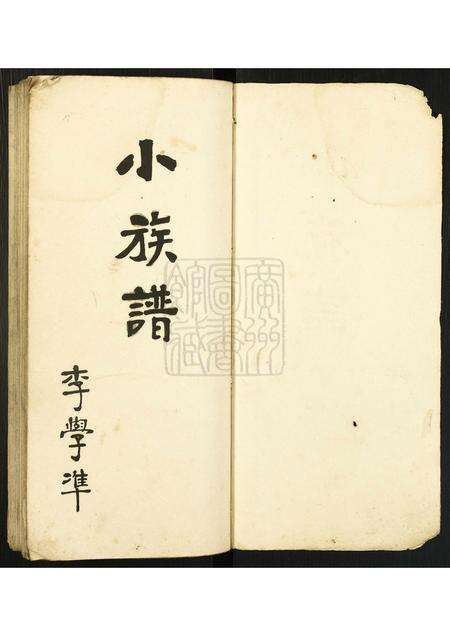 广东李氏族谱-[李氏]小族谱.pdf电子版预览图1