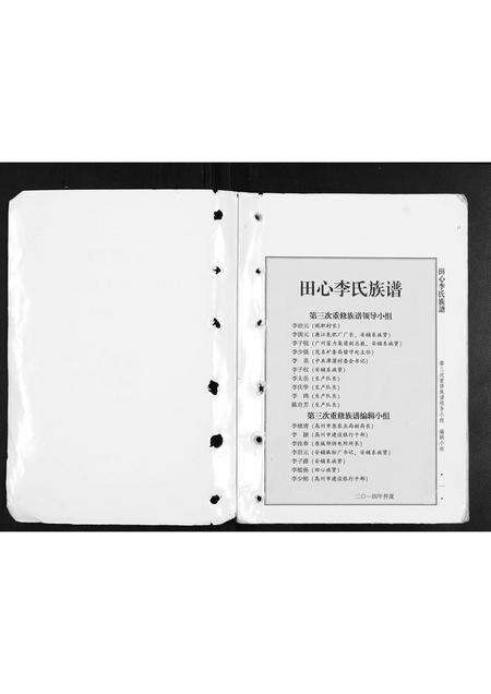 广东李氏族谱-田心李氏族谱.pdf电子版预览图1