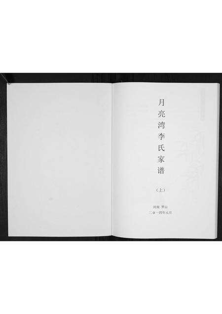 河南李氏族谱-月亮湾李氏家谱.pdf电子版预览图1