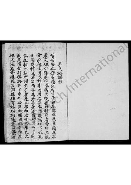 河南李氏族谱-李氏家谱.pdf电子版预览图1