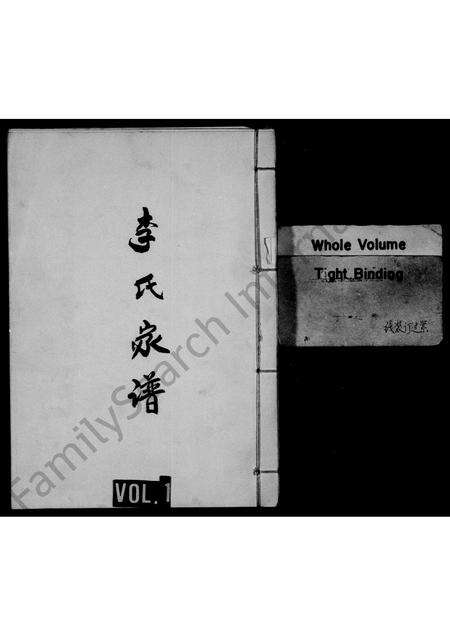 河南李氏族谱-李氏家谱.pdf电子版预览图1