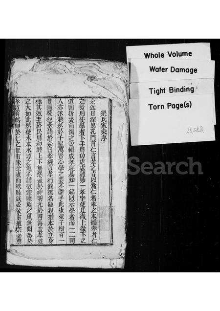 河南梁氏族谱-梁氏家乘.pdf电子版预览图1