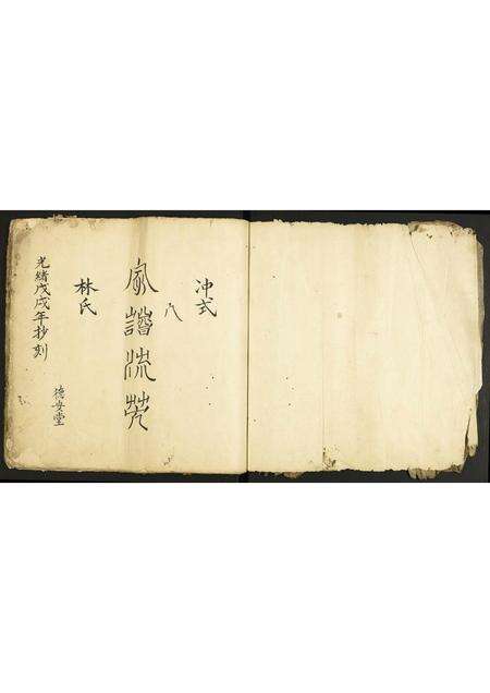 广东林氏族谱-冲式林氏家谱.pdf电子版预览图1