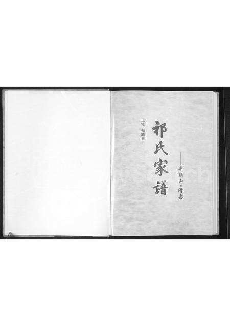 河南祁氏族谱-平顶山滑县祁氏家谱.pdf电子版预览图1