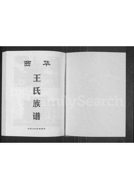 河南王氏族谱-西华王氏族谱.pdf电子版预览图1