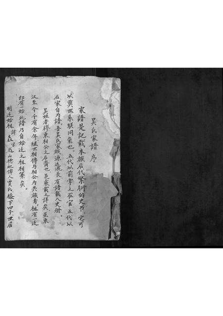 河南吴氏族谱-吴氏家谱.pdf电子版预览图1