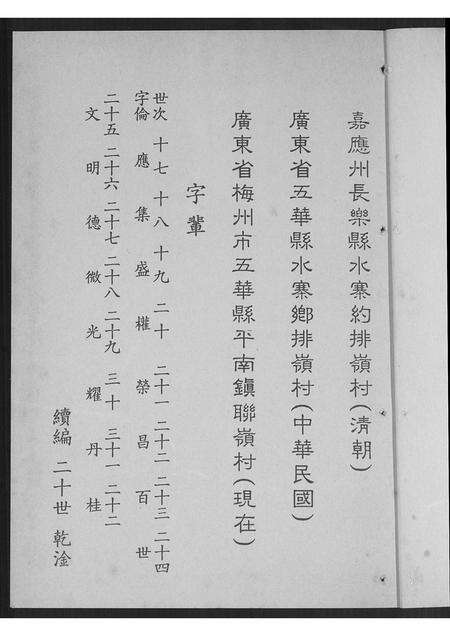 广东杨氏族谱-弘农杨氏族谱.pdf电子版预览图1