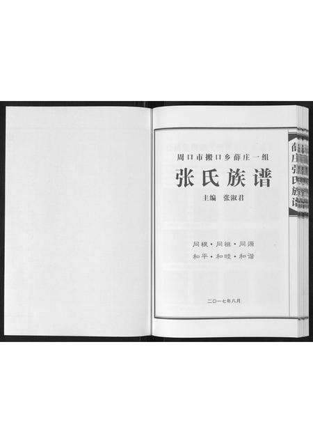 河南张氏族谱-张氏族谱[不分卷].pdf电子版预览图1