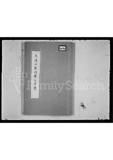 广东陈氏族谱-陈氏族谱 _ 马湾.pdf电子版预览图1