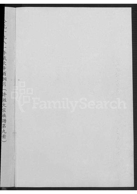 广东、福建许氏族谱-漳南许氏族谱[不分卷].pdf电子版预览图1