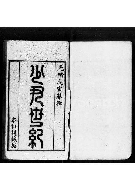 广东李氏族谱-少尹世纪 [3卷].pdf电子版预览图1