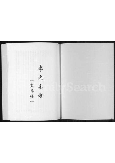 河南李氏族谱-李氏宗谱 _ 蛮李洼.pdf电子版预览图1