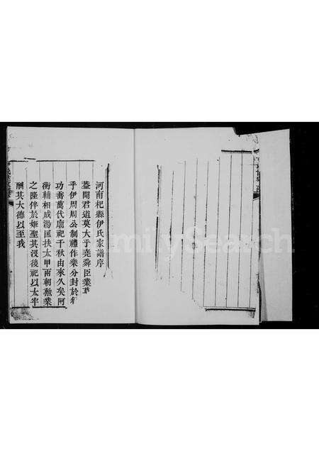 河南伊氏族谱-河南杞县伊氏家谱.pdf电子版预览图1