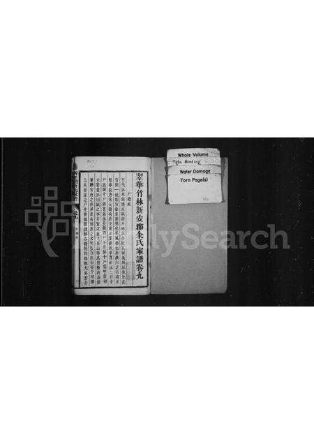 河南余氏族谱-新安郡余氏家谱.pdf电子版预览图1