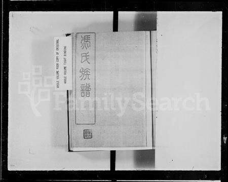 广东冯氏族谱-鼎新外村冯氏族谱 [8卷首1卷].pdf电子版预览图1