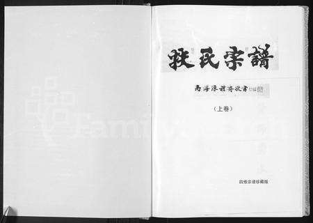 河南扶氏族谱-扶氏宗谱 [3卷].pdf电子版预览图1