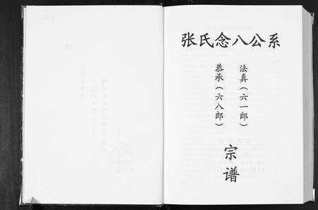 广东张氏族谱-张氏念八公系宗谱.pdf电子版预览图1