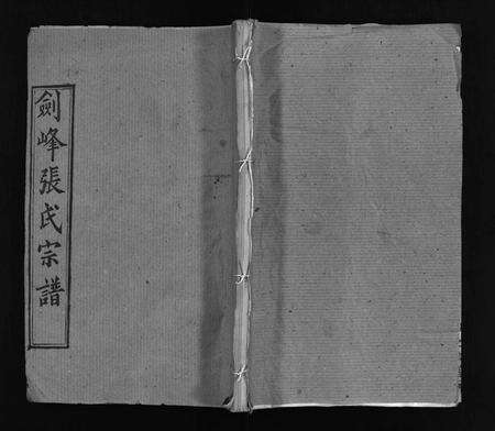 河南张氏族谱-剑峰张氏宗谱 [39卷,首2卷].pdf电子版预览图1