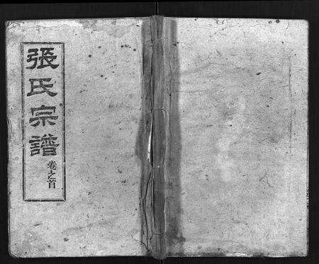 河南张氏族谱-张氏宗谱 [29卷,含首1卷].pdf电子版预览图1