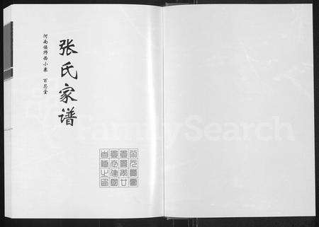 河南张氏族谱-张氏家谱 _ 河南偃师西小寨百忍堂.pdf电子版预览图1