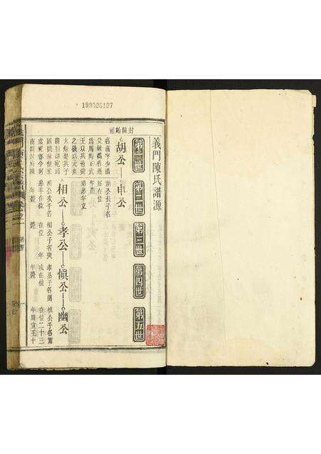 安徽陈氏族谱-义门陈氏宗谱.pdf电子版预览图1