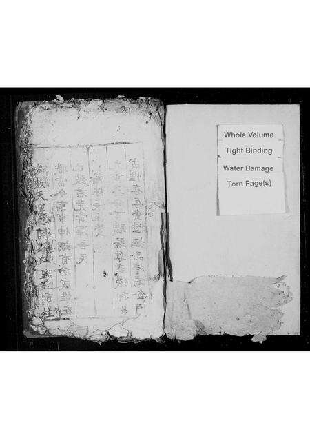 安徽程氏族谱-黄墩程氏宗谱 [残卷].pdf电子版预览图1