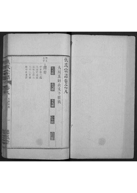 安徽仇氏族谱-仇氏宗谱 [10卷].pdf电子版预览图1