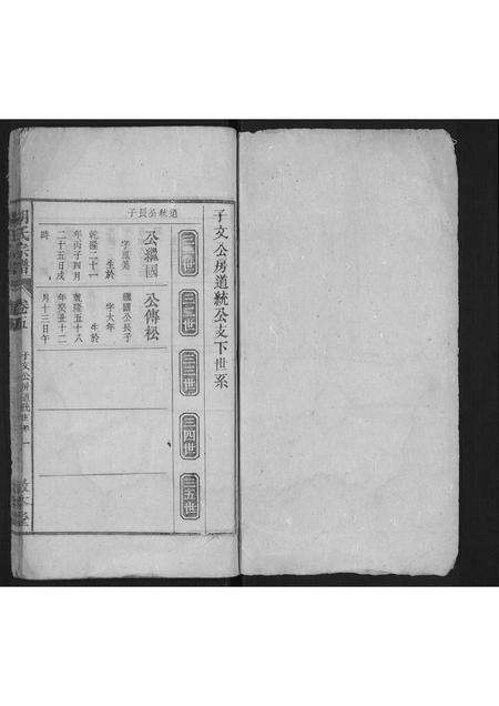 安徽胡氏族谱-胡氏宗谱.pdf电子版预览图1