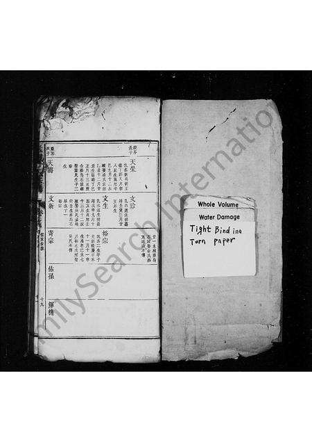 安徽李氏族谱-严田李氏宗谱 [残卷].pdf电子版预览图1