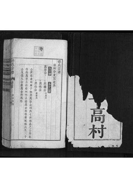 安徽孙氏族谱-孙氏宗谱.pdf电子版预览图1