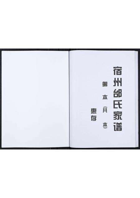 安徽邰氏族谱-宿州邰氏家谱[不分卷].pdf电子版预览图1