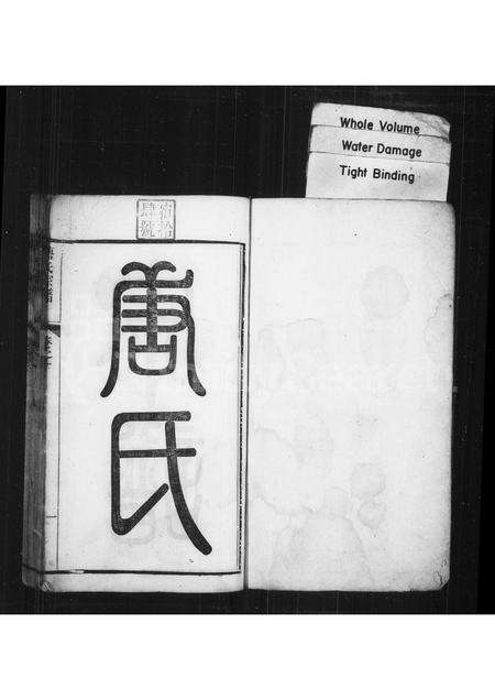 安徽唐氏族谱-唐氏宗谱 [6卷].pdf电子版预览图1