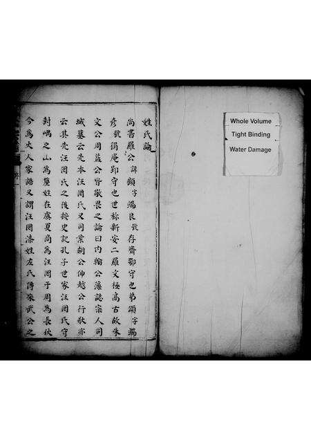 安徽汪氏族谱-汪氏九族支谱 [不分卷].pdf电子版预览图1