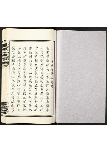 安徽王氏族谱-王氏宗谱.pdf电子版预览图1