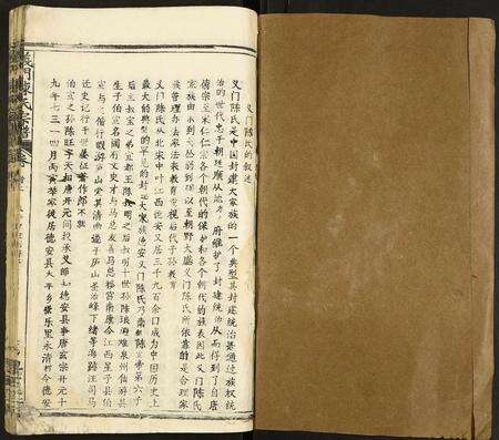 安徽陈氏族谱-义门陈氏宗谱.pdf电子版预览图1