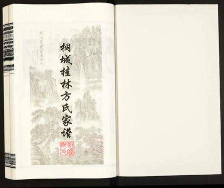 安徽方氏族谱-桐城桂林方氏家谱.pdf电子版预览图1