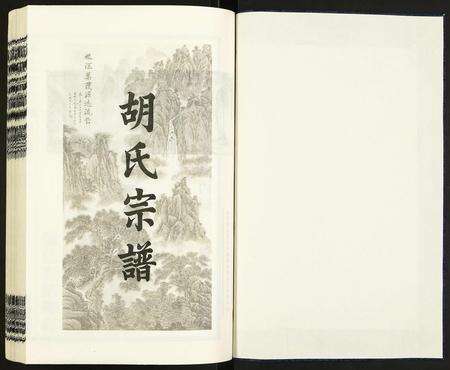 安徽胡氏族谱-胡氏宗谱.pdf电子版预览图1