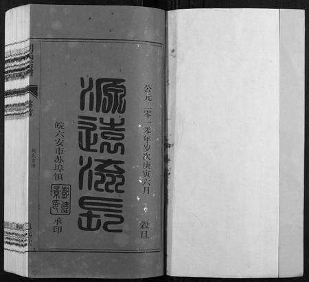 安徽胡氏族谱-胡氏宗谱 [21卷首1卷].pdf电子版预览图1