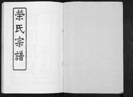 安徽荣氏族谱-荣氏宗谱.pdf电子版预览图1