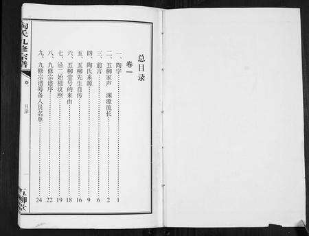 安徽陶氏族谱-陶氏九修宗谱[28卷].pdf电子版预览图1
